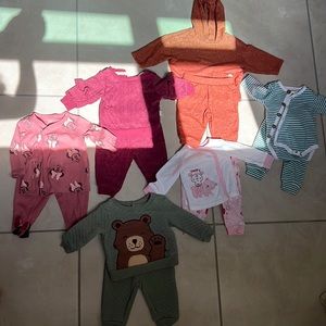 various brands size 0-3m